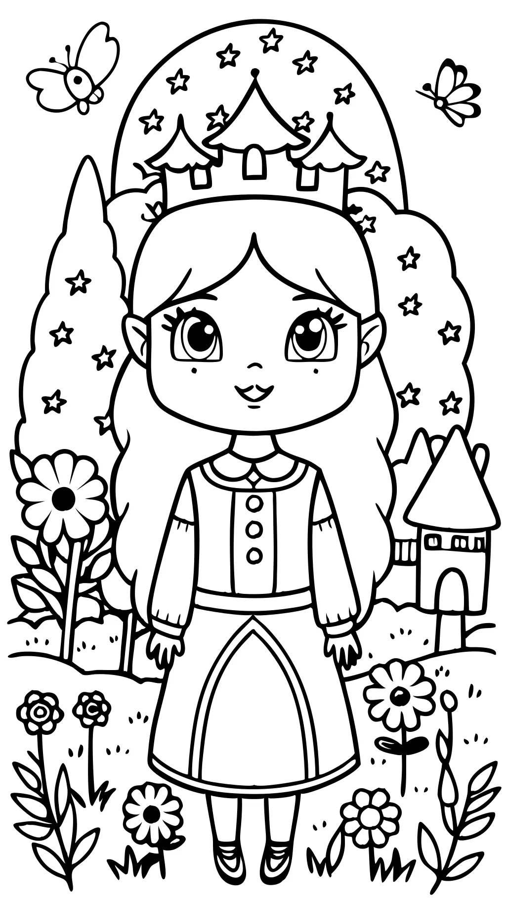 elena coloring pages